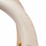 CHRISTIAN DIOR クリスチャンディオール カナージュバッグ アイボリー ゴールド金具 レディース ラムスキン ハンドバッグ Bランク 中古 銀蔵