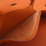 HERMES Hermes Birkin 35 Orange Gold Bracket □ C engraved (around 1999) Unisex Vola River Handbag B Rank used Ginzo