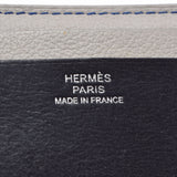 HERMES Hermes City 4cc case Toricolor Black/Gray/Blue D engraved (around 2019) Unisex Vo Varentia Card Case B Rank Used Ginzo