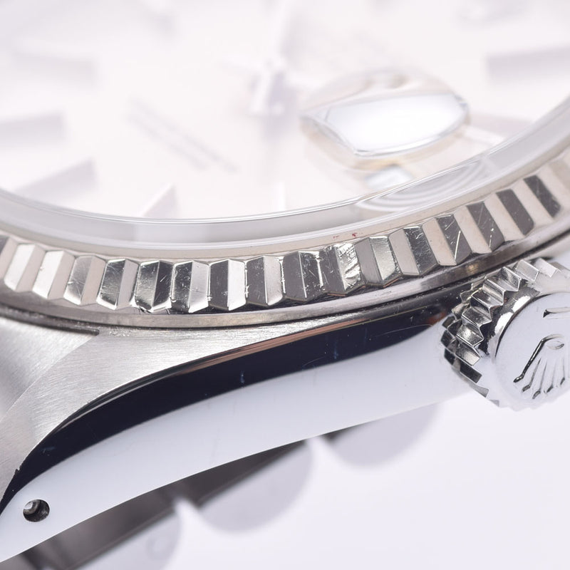 ROLEX ロレックス デイトジャスト 16234 メンズ WG/SS 腕時計 自動巻き シルバー文字盤 Aランク 中古 銀蔵