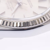 ROLEX Rolex Datejust 16234 Men's WG/SS Watch Automatic Silver Dial A Rank used Ginzo