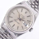 ROLEX Rolex Datejust 16234 Men's WG/SS Watch Automatic Silver Dial A Rank used Ginzo