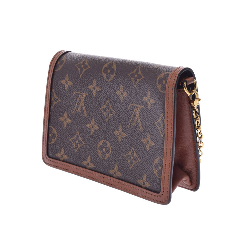 LOUIS VUITTON ルイヴィトン モノグラム リバース ドーフィーヌ キャメル系/ブラウン M68746 レディース モノグラムリバースキャンバス 2WAYバッグ Bランク 中古 銀蔵