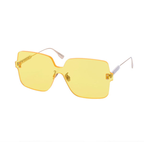 Christian Dior Christian Dior Metal Frame Yellow 40GHO Unisex Sunglasses unused Ginzo