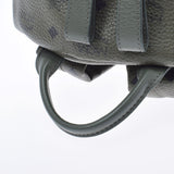 MCM MCM EEM背包螺柱卡基银支架女士皮革背包AB AB级使用Ginzo