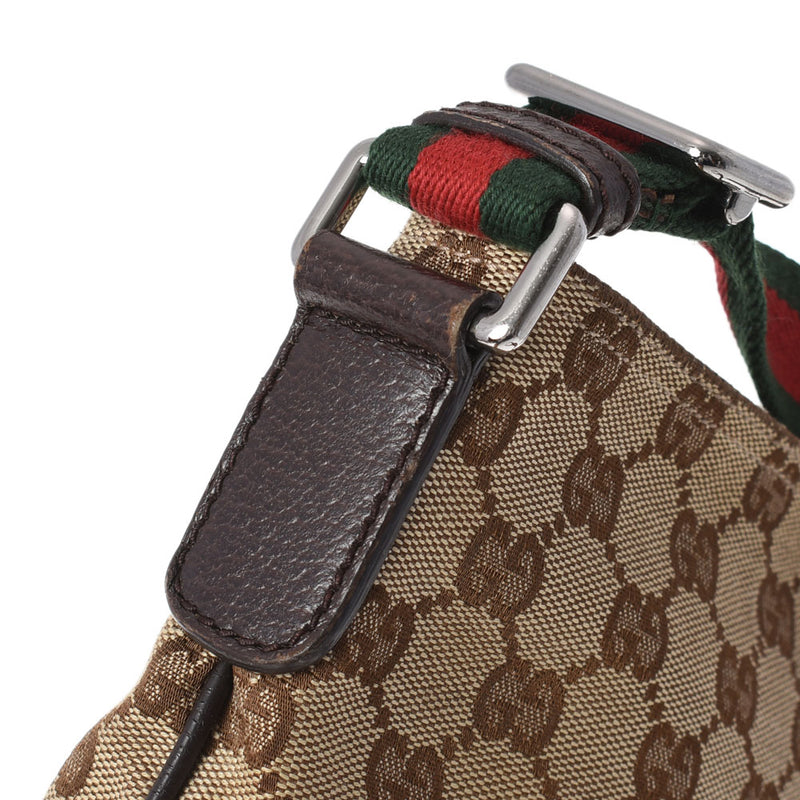 Gucci Gucci Veige 189749女士GG帆布肩袋B级二手Ginzo