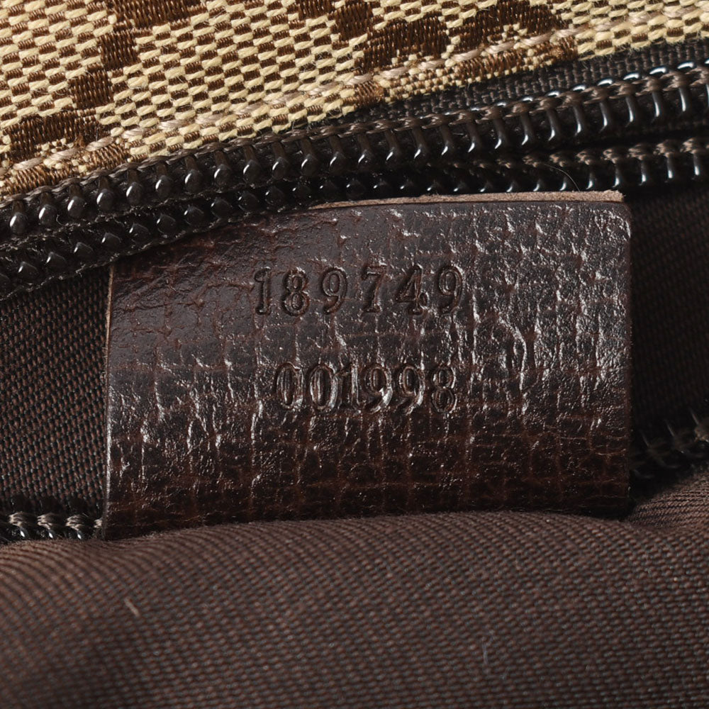 グッチ ベージュ レディース GGキャンバス ショルダーバッグ