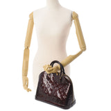 LOUIS VUITTON Louis Vuitton Verni Alma PM Amalant M91611 Ladies Monogram Verni Handbag B Rank used Ginzo