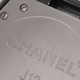 CHANEL シャネル J12 38mm 12Pダイヤ H1626 メンズ 黒セラミック/SS 腕時計 自動巻き 黒文字盤 Aランク 中古 銀蔵