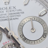 ROLEX ロレックス デイトナ 116520 メンズ SS 腕時計 自動巻き 白文字盤 Aランク 中古 銀蔵