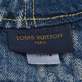 LOUIS VUITTON ルイヴィトン ボネ・ダミエジャイアントウェーブ デニムハット NIGO 20AW 帽子 ブルー MP2733 メンズ コットン100％ キャップ Aランク 中古 銀蔵