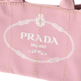prada prada kana pamini pink 1bg439女士帆布手提袋ab rank used ginzo