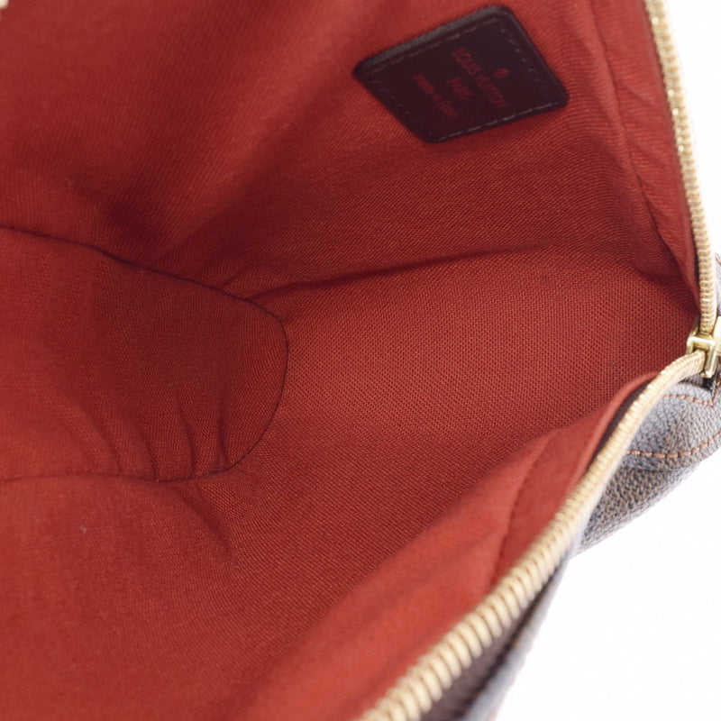 路易·威登（Louis Vuitton）路易威顿（Louis Vuitton）达米尔·杰罗尼莫斯（Damier Jeronimos）旧棕色N51994女用damier canbus canbus身体包一个二手Ginzo