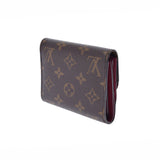 路易威顿路易斯·维顿（Louis Vuitton）Monogry portofoyille arianne fuchsha M62036男女通用会标帆布三折钱包