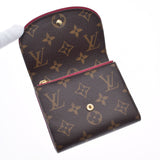 路易威顿路易斯·维顿（Louis Vuitton）Monogry portofoyille arianne fuchsha M62036男女通用会标帆布三折钱包