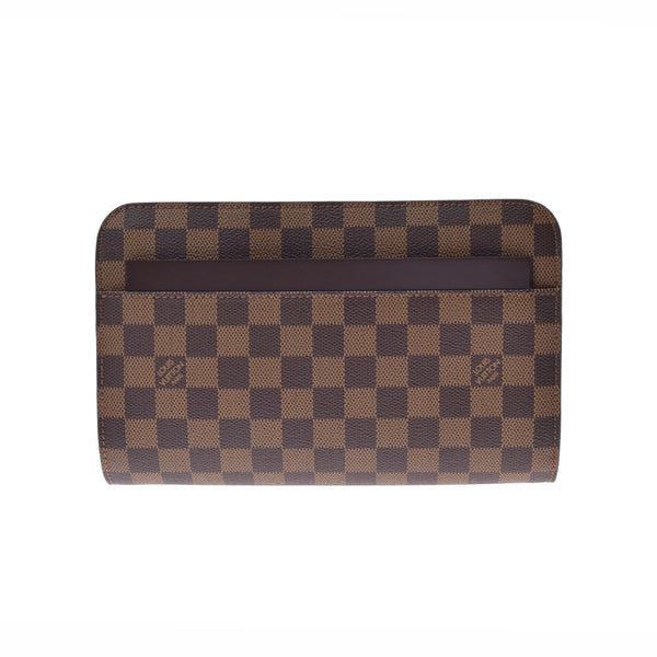 LOUIS VUITTON Louis Vuitton Damier Saint -Lui Brown N51993 Men's Dami Cambus Second Bag A Rank Used Ginzo