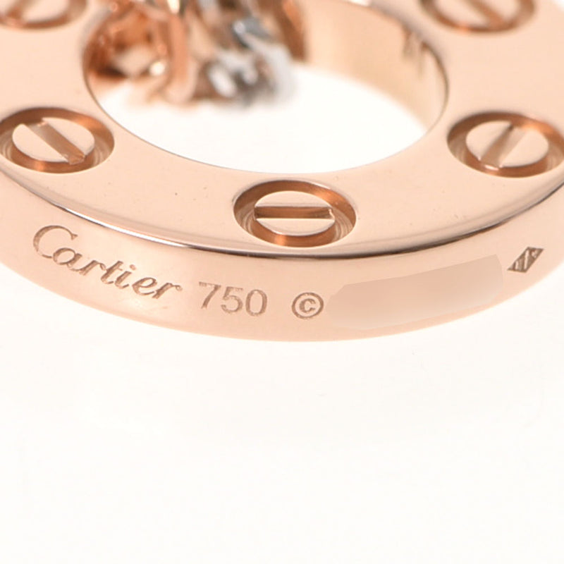 カルティエ CARTIER トリニティペンダント MM ダイヤ15P 26ｍｍ ...