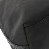 Gucci Gucci GG图案手提袋插座黑色380118男女尼龙手提袋A级使用Ginzo