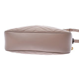 GUCCI Gucci GG Marmont Shoulder Bag Bag Gold Gold Bracket 447632 Ladies Lambskin Shoulder Bag AB Rank Used Ginzo