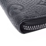 LOUIS VUITTON Louis Vuitton Monogram Zippi Velutical Black M69047 Men's Torillon Leather Wallet B Rank Used Ginzo