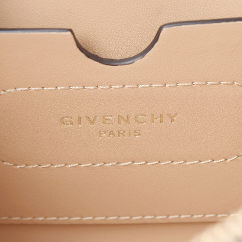 Givenchy Givenchy Bond Beige Ladies帆布肩袋未使用的Ginzo