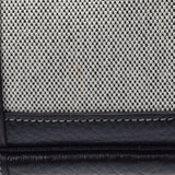 HERMES エルメス ガーデンパーティー PM グレー/黒 □H刻印(2004年頃) ユニセックス トワルアッシュ ハンドバッグ Aランク 中古 銀蔵