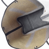 HERMES エルメス ガーデンパーティー PM グレー/黒 □H刻印(2004年頃) ユニセックス トワルアッシュ ハンドバッグ Aランク 中古 銀蔵