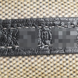 HERMES エルメス ガーデンパーティー PM グレー/黒 □H刻印(2004年頃) ユニセックス トワルアッシュ ハンドバッグ Aランク 中古 銀蔵