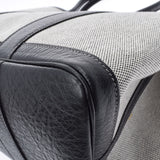 HERMES エルメス ガーデンパーティー PM グレー/黒 □H刻印(2004年頃) ユニセックス トワルアッシュ ハンドバッグ Aランク 中古 銀蔵