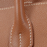 HERMES エルメス バーキン 40 ゴールド ゴールド金具 □B刻印(1998年頃) ユニセックス クシュベル ハンドバッグ Aランク 中古 銀蔵