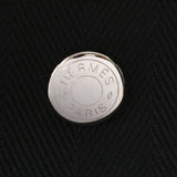 HERMES エルメス バルパライソ MM 黒 ユニセックス トワルアッシュ ハンドバッグ Aランク 中古 銀蔵