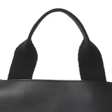 HERMES エルメス バルパライソ MM 黒 ユニセックス トワルアッシュ ハンドバッグ Aランク 中古 銀蔵