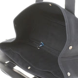 HERMES エルメス バルパライソ MM 黒 ユニセックス トワルアッシュ ハンドバッグ Aランク 中古 銀蔵