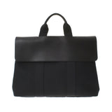 HERMES エルメス バルパライソ MM 黒 ユニセックス トワルアッシュ ハンドバッグ Aランク 中古 銀蔵
