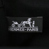 HERMES エルメス バルパライソ MM 黒 ユニセックス トワルアッシュ ハンドバッグ Aランク 中古 銀蔵