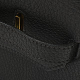 HERMES Hermes Birkin 35 Black Gold Bracket ○ Z engraved (around 1996) Unisex Fjord Handbag B Rank used Ginzo