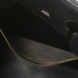 HERMES Hermes Birkin 35 Black Gold Bracket ○ Z engraved (around 1996) Unisex Fjord Handbag B Rank used Ginzo