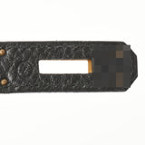 HERMES Hermes Birkin 35 Black Gold Bracket ○ Z engraved (around 1996) Unisex Fjord Handbag B Rank used Ginzo