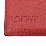 LOEWE ロエベ コンパクトジップウォレット ポピーピンク レディース レザー 三つ折り財布 ABランク 中古 銀蔵