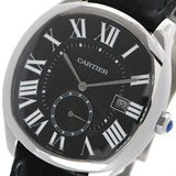 CARTIER カルティエ ドライブ ドゥ カルティエ WSNM0009 メンズ SS/革 腕時計 自動巻き 黒文字盤 Aランク 中古 銀蔵