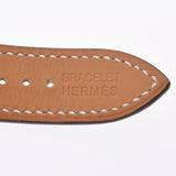 HERMES エルメス ラムシス ドゥブルトゥール 11PD HH1.510e □O刻印(2011年頃) レディース SS/レザー 腕時計 クオーツ ホワイトシェル文字盤 Aランク 中古 銀蔵