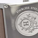 HERMES エルメス ラムシス ドゥブルトゥール 11PD HH1.510e □O刻印(2011年頃) レディース SS/レザー 腕時計 クオーツ ホワイトシェル文字盤 Aランク 中古 銀蔵