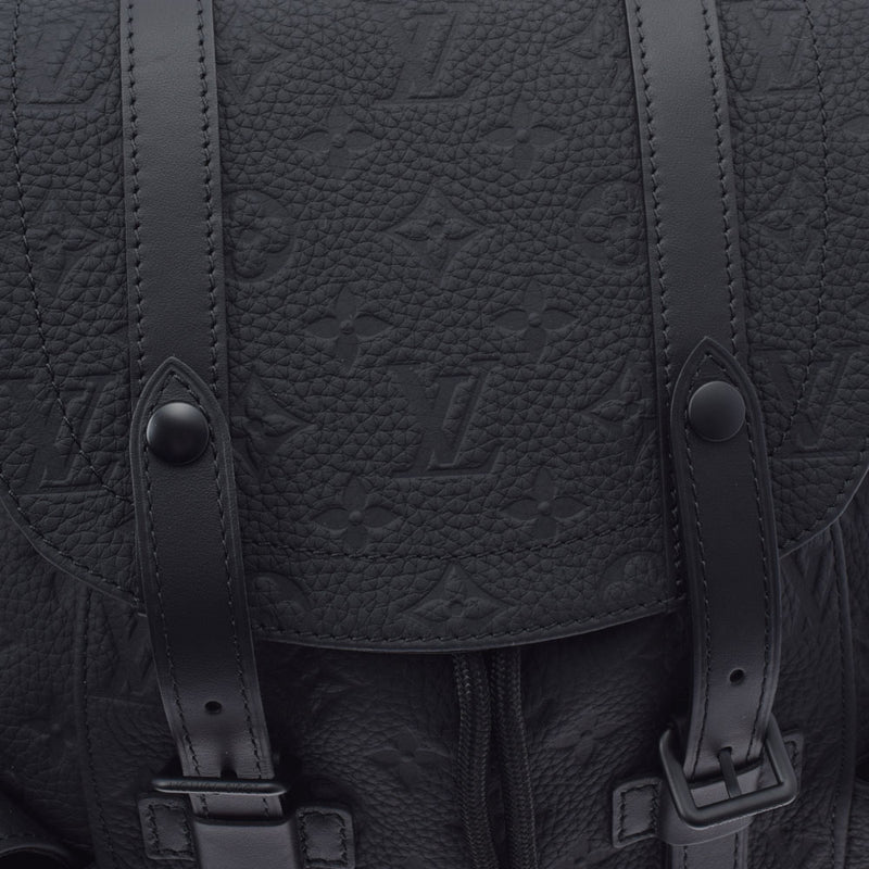 LOUIS VUITTON Monogram Christopher PM Backpack M20899 Black