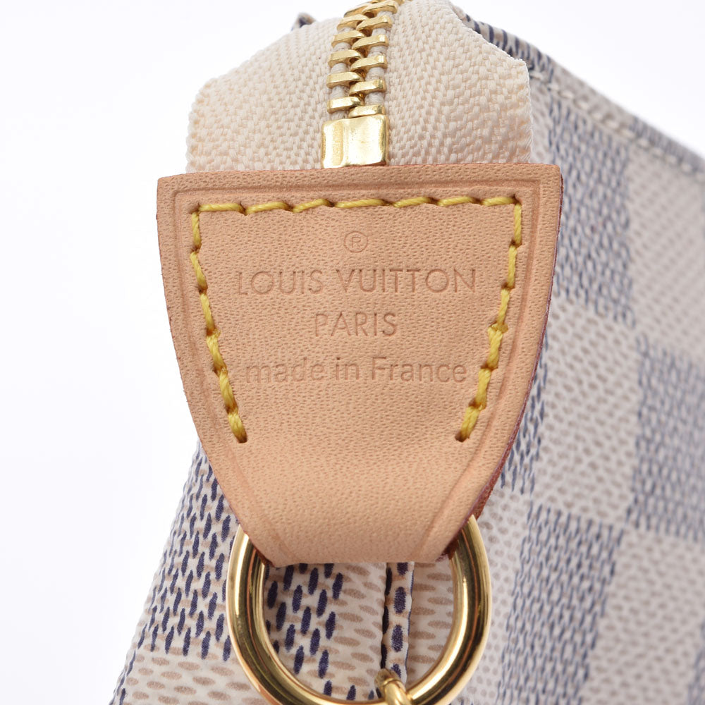 ルイヴィトンアズール ミニポシェットアクセソワール 14137 白  