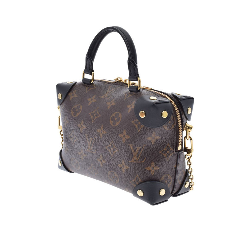 LOUIS VUITTON ルイヴィトン モノグラム プティットマルスープル 2WAYバッグ ブラウン/黒 M45571 レディース モノグラムキャンバス ハンドバッグ ABランク 中古 銀蔵