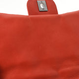 CHANEL シャネル マトラッセ シングルフラップ チェーンショルダー 赤系 シルバー金具 レディース ラムスキン ショルダーバッグ ABランク 中古 銀蔵
