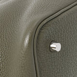 HERMES エルメス ピコタンロック MM  ヴェールオリーブ シルバー金具 A刻印(2017年頃) レディース  トリヨンモーリス ハンドバッグ Aランク 中古 銀蔵