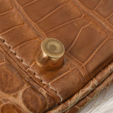 HERMES エルメス プリュム28  ベージュロゼ ゴールド金具 □B刻印(1998年頃) レディース ポロサス ハンドバッグ ABランク 中古 銀蔵