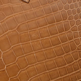 HERMES エルメス プリュム28  ベージュロゼ ゴールド金具 □B刻印(1998年頃) レディース ポロサス ハンドバッグ ABランク 中古 銀蔵