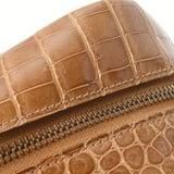 HERMES エルメス プリュム28  ベージュロゼ ゴールド金具 □B刻印(1998年頃) レディース ポロサス ハンドバッグ ABランク 中古 銀蔵